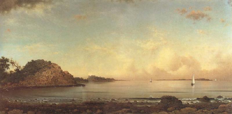 Martin Johnson Heade Spouting Rock oil painting picture